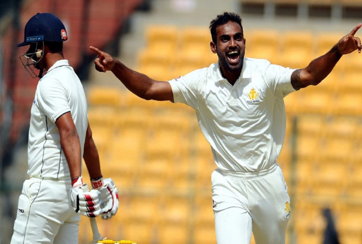 Abhimanyu Mithun take hat trick in syed mushtaq ali trophy against Hariyana