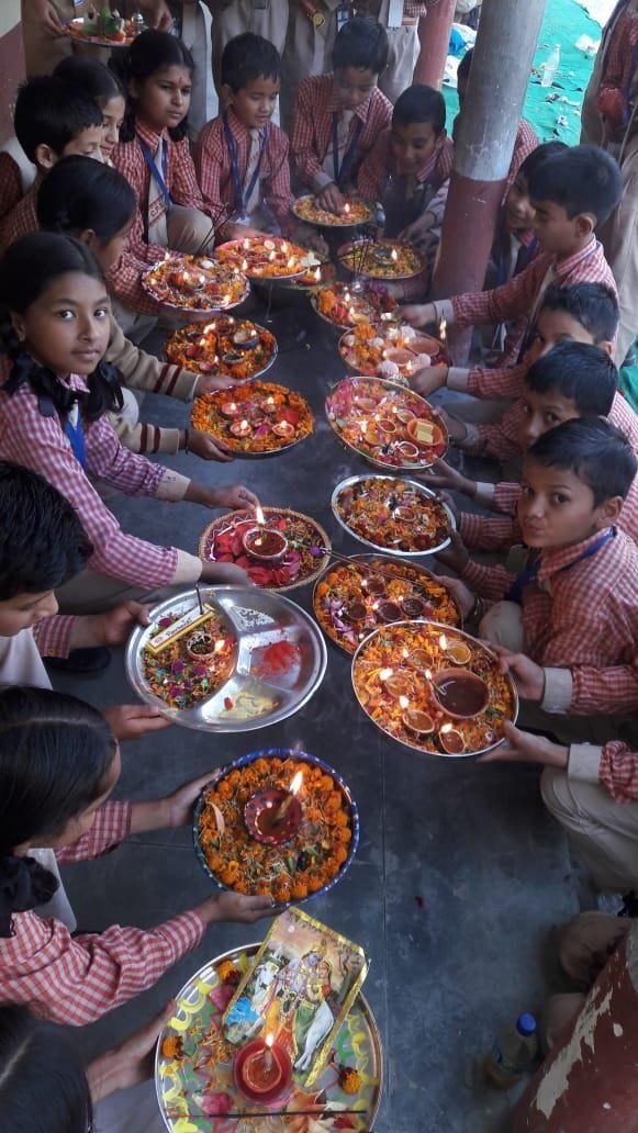 Nag House was the winner in Rangoli competition