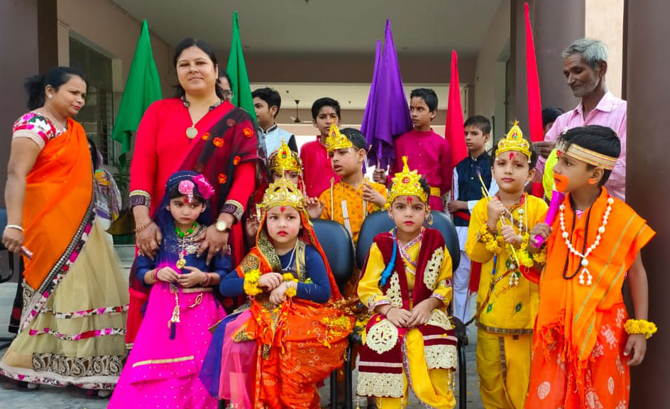 The tableau of Lord Shri Ram's arrival in Ayodhya appealed