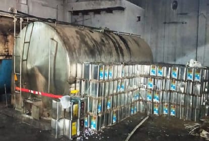 fake desi ghee factory busted in agra