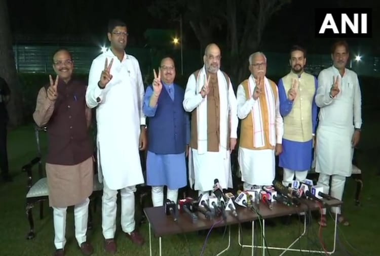 haryana election result, BJP-JJP will form the govt together in Haryana