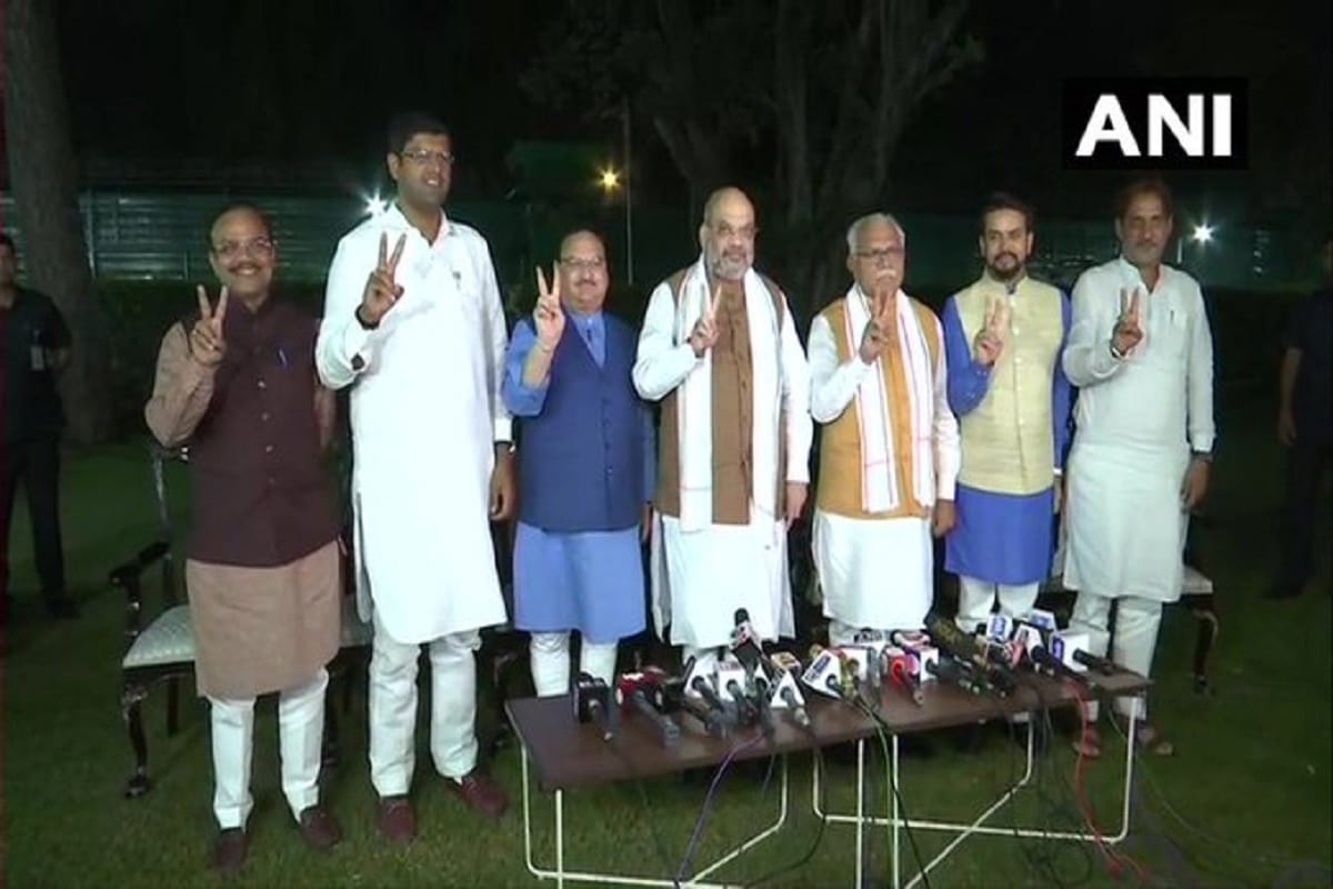 In 100 days, the government played coalition religion in haryana