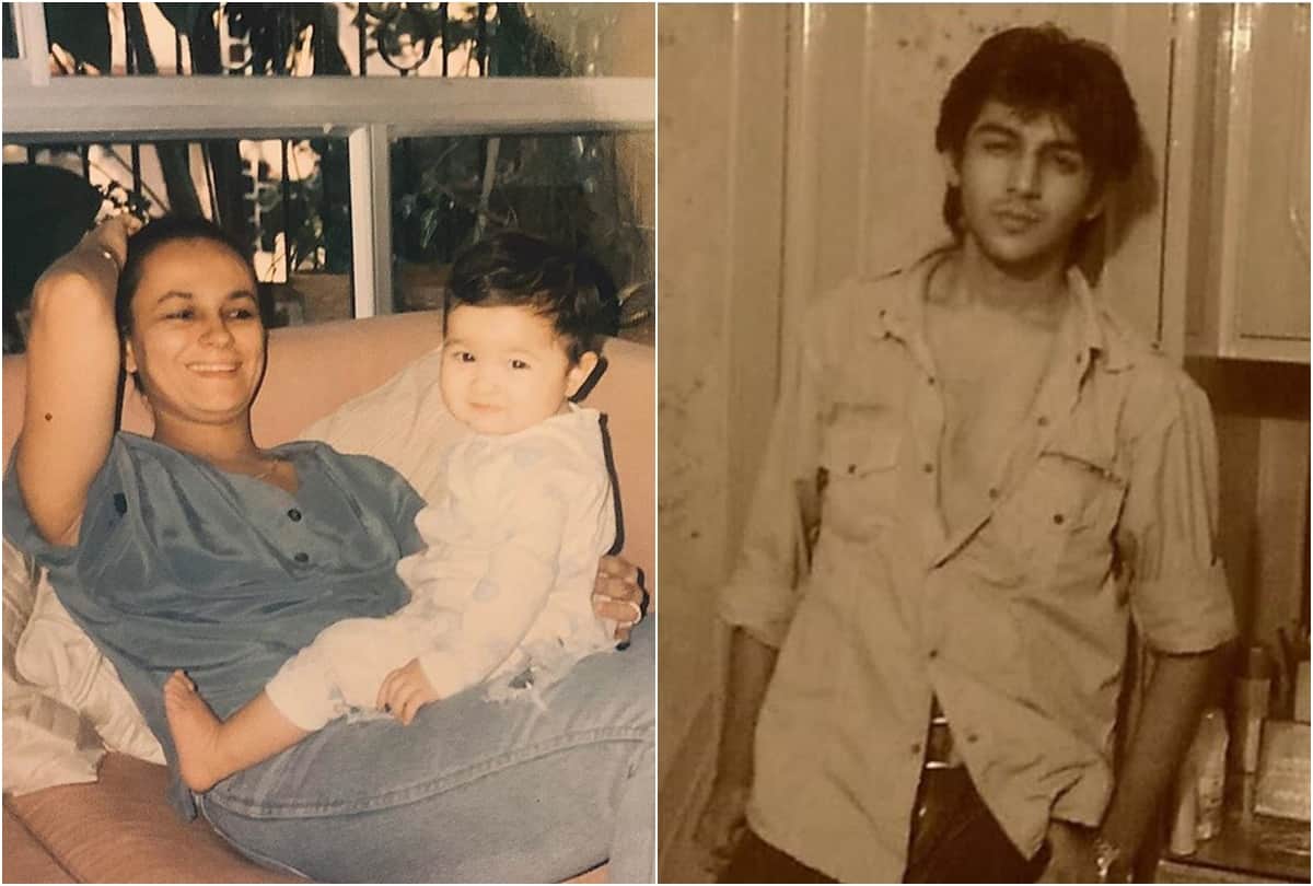 Bollywood celebs viral Throwback Photos Aliaa Bhatt R Madhavan Kartik Aaryan Abhay Deol