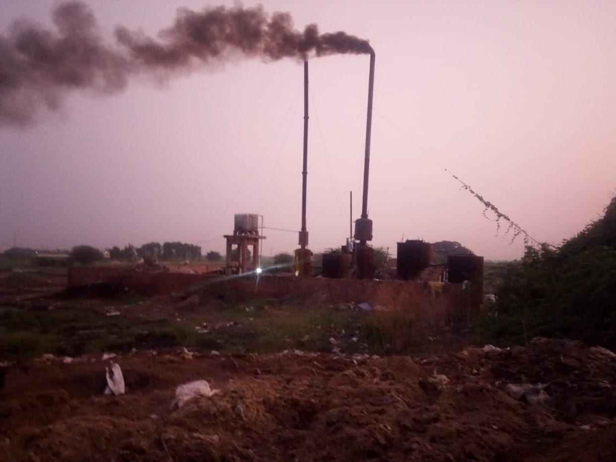 Kilns of Glu are increasing pollution
