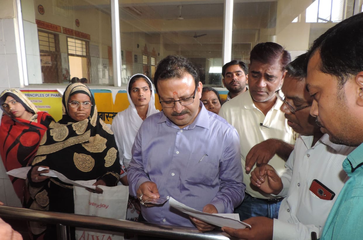 The patient spoke to DM, sir They order medicine from outside