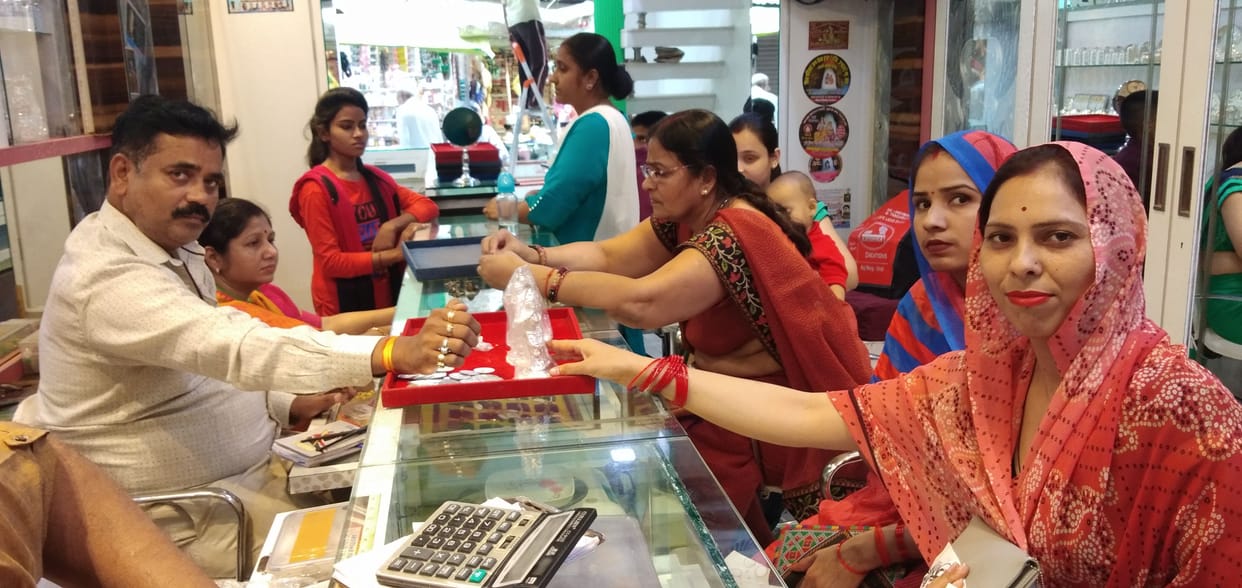 Dhanteras today, market also ready