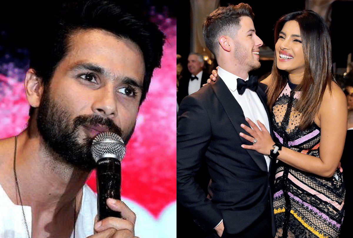 shahid kapoor gives relationship advice to ex girlfriend priyanka chopra and nick jonas
