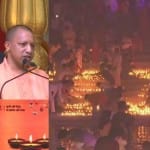 अयोध्या में मुख्यमंत्री योगी आदित्यनाथ।