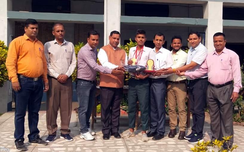 Five players selected in state level competition