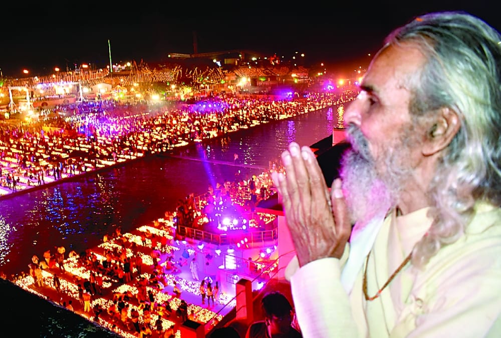 Pics of Diwali celebration in Ayodhya.