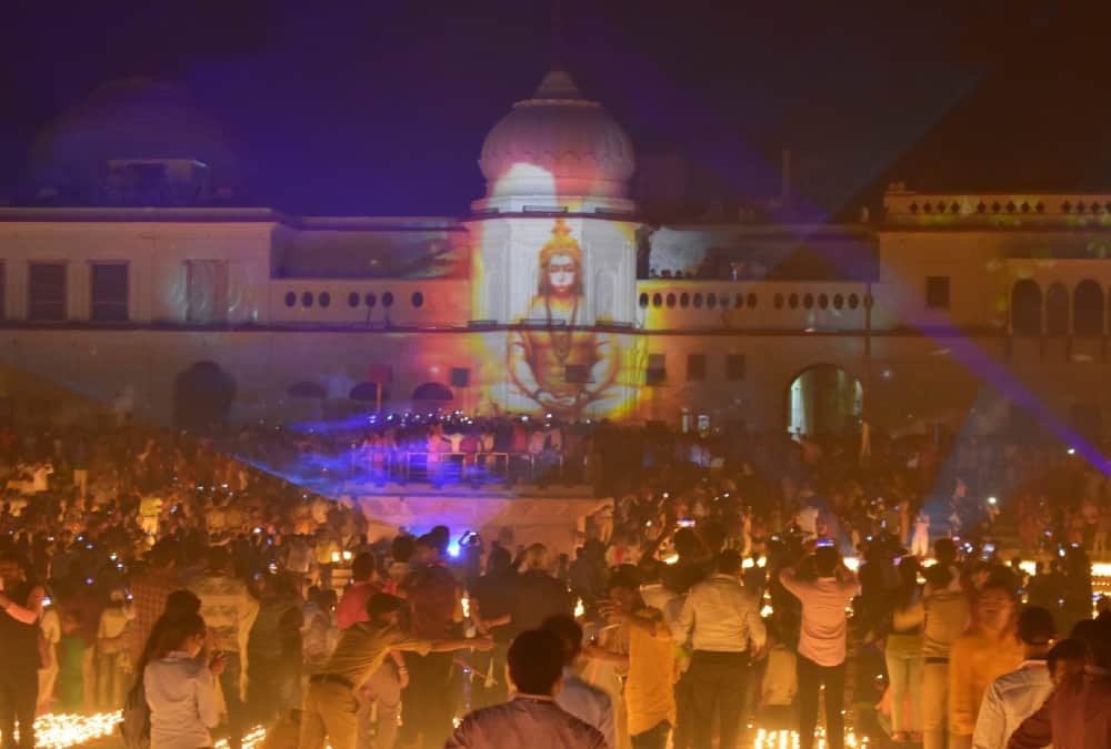 Pics of Diwali celebration in Ayodhya.