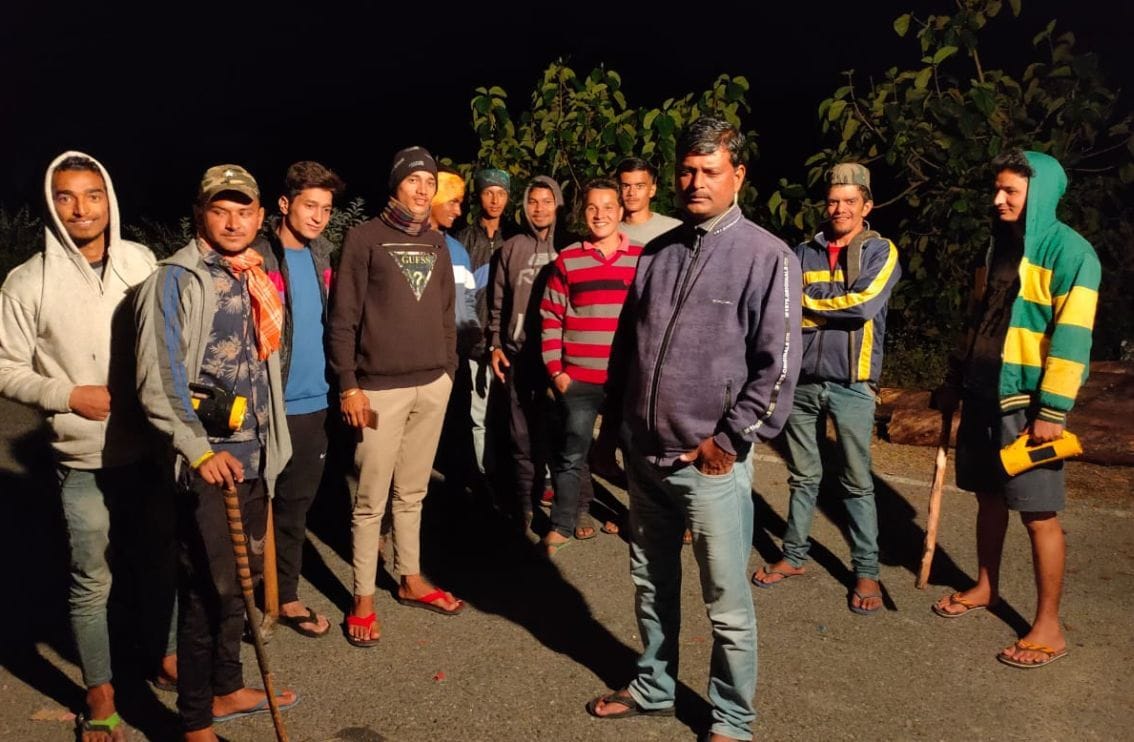 Villagers forced to sleep in fear of leopard