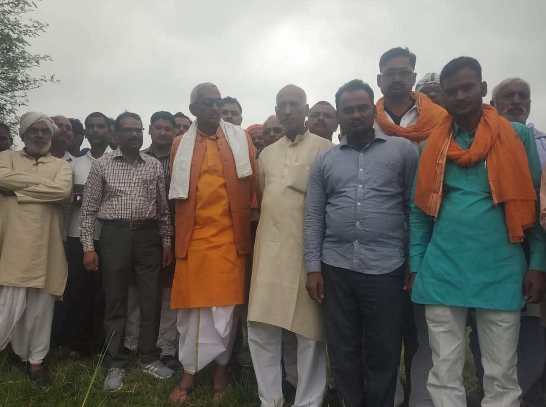 MLA became angry, cleaning of silt started