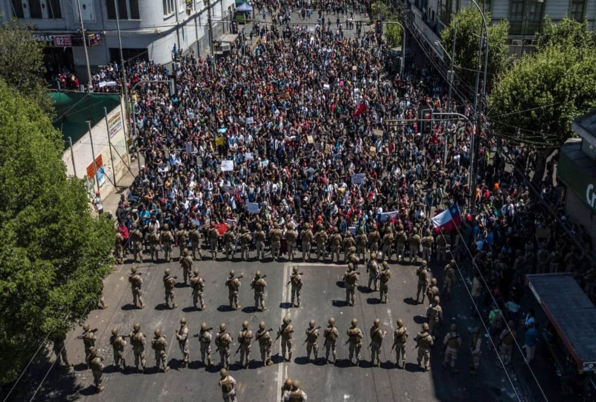 chile protests one million people join march for reform