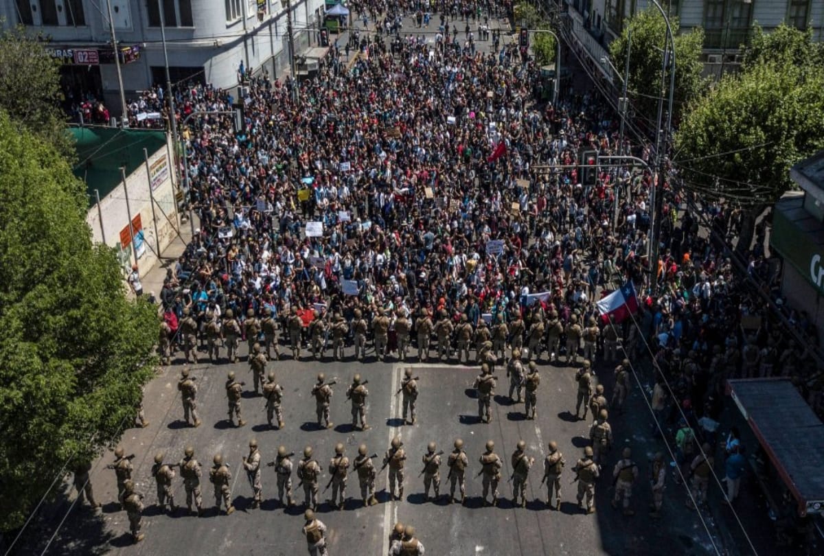 chile protests one million people join march for reform