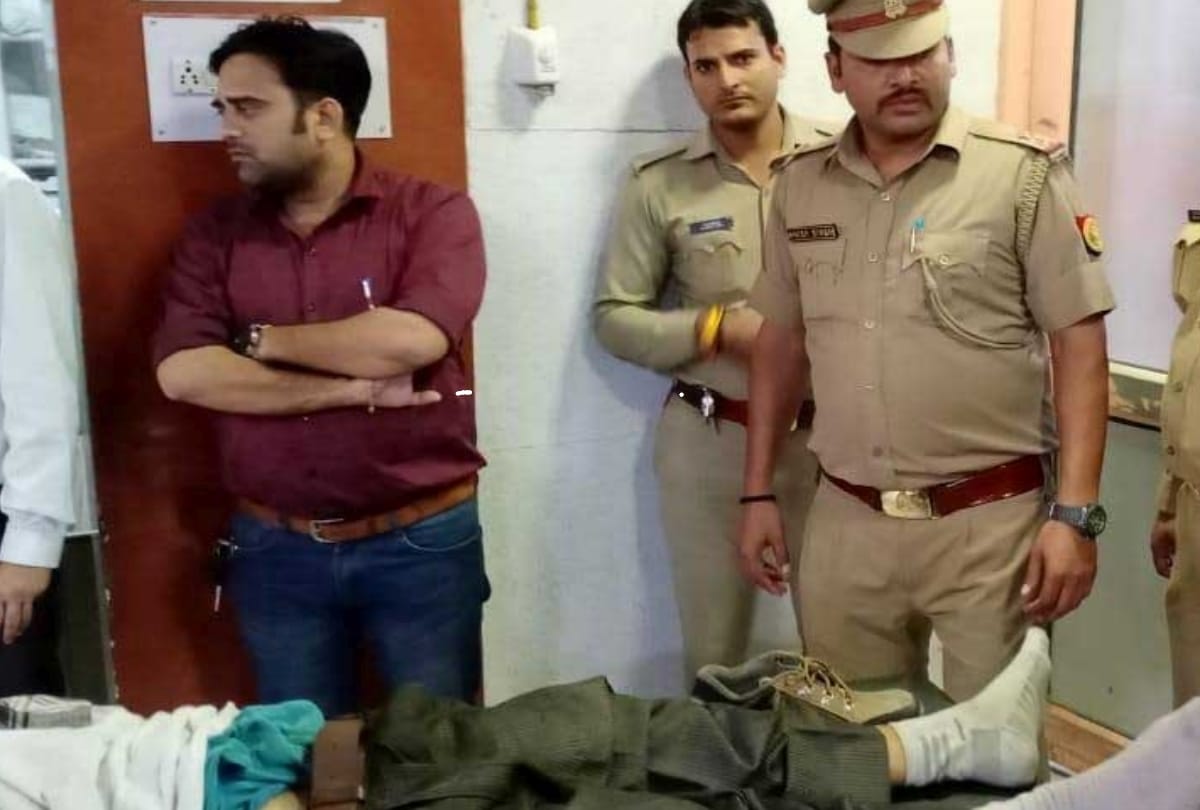 security guard of cash van died in lucknow