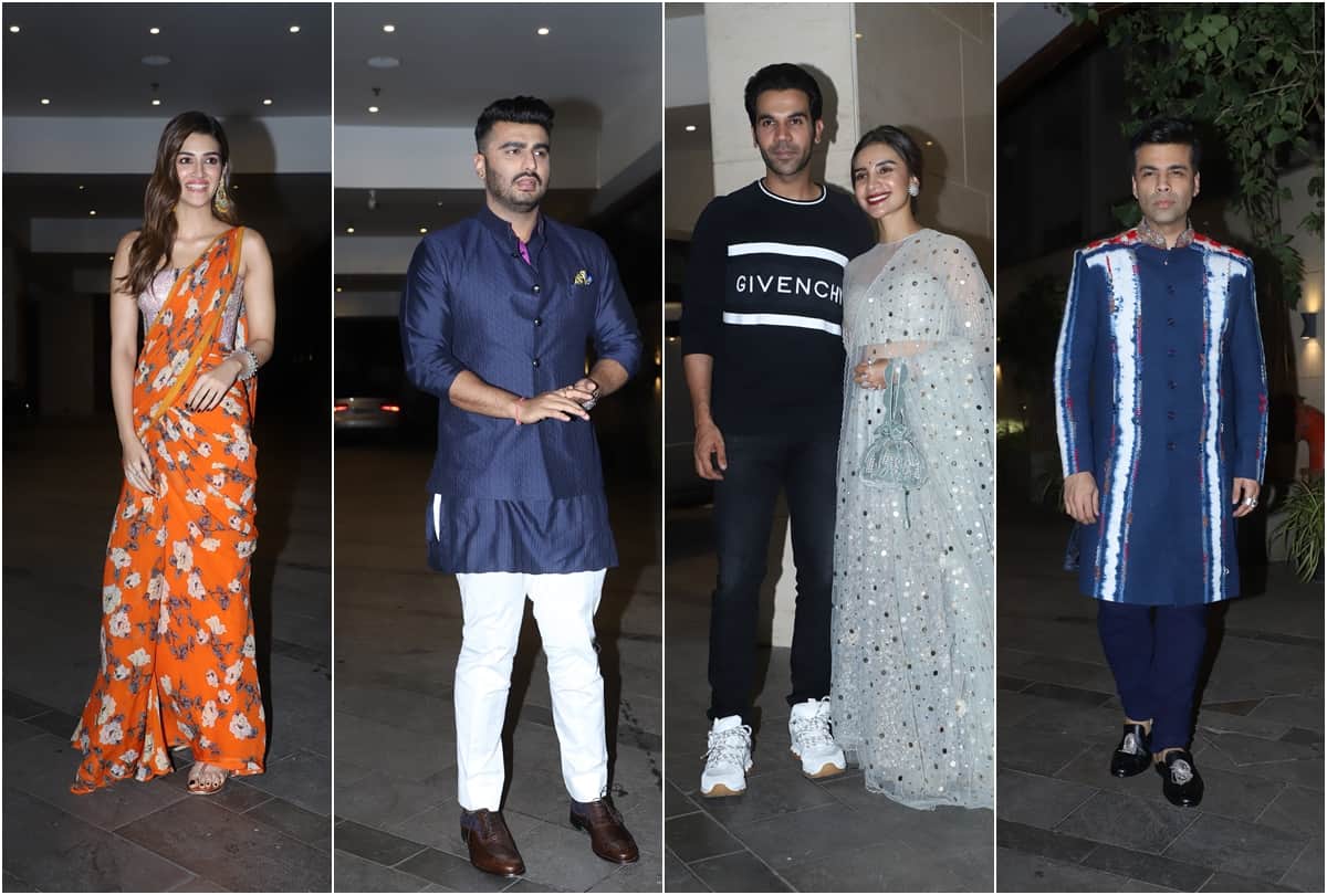 Varun Dhawan Showed sleeper chappal to media in jackky bhagnani diwali party