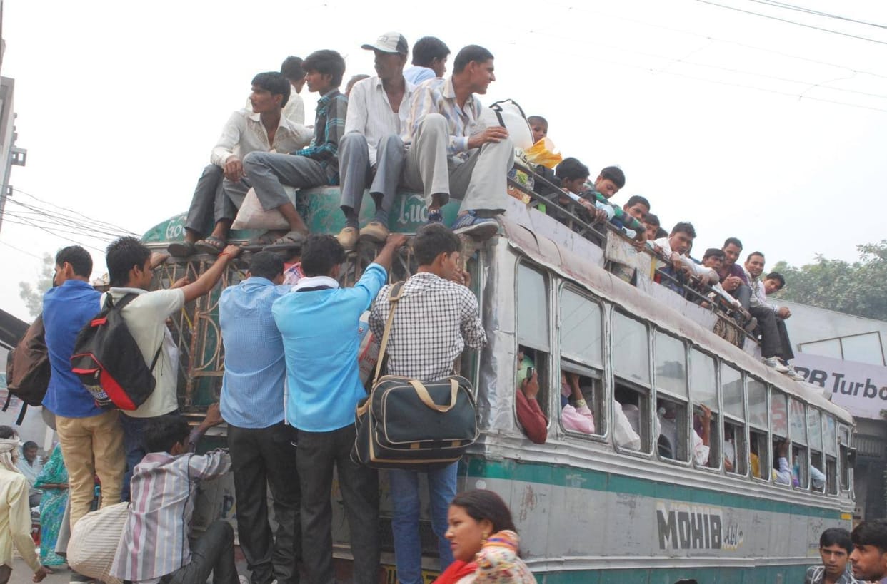 Plenty of buses, but no time to come