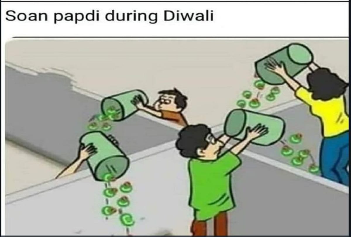 Diwali celebrations and social media reactions on diwali wishes