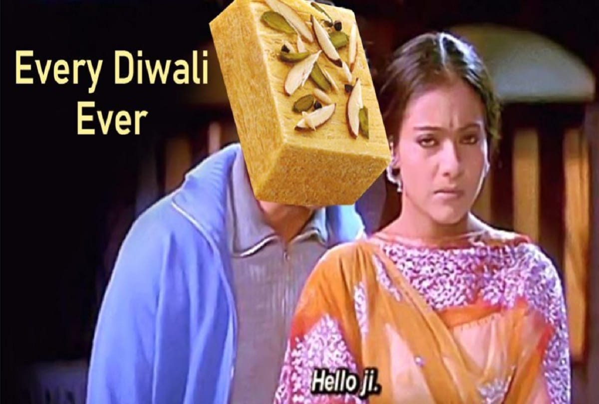 Diwali celebrations and social media reactions on diwali wishes