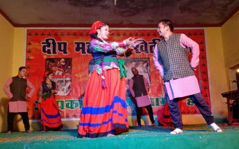 cultural programme in Khetikhan mahotsav