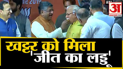 Manohar Lal Khattar has been elected BJP's  legislative party leader