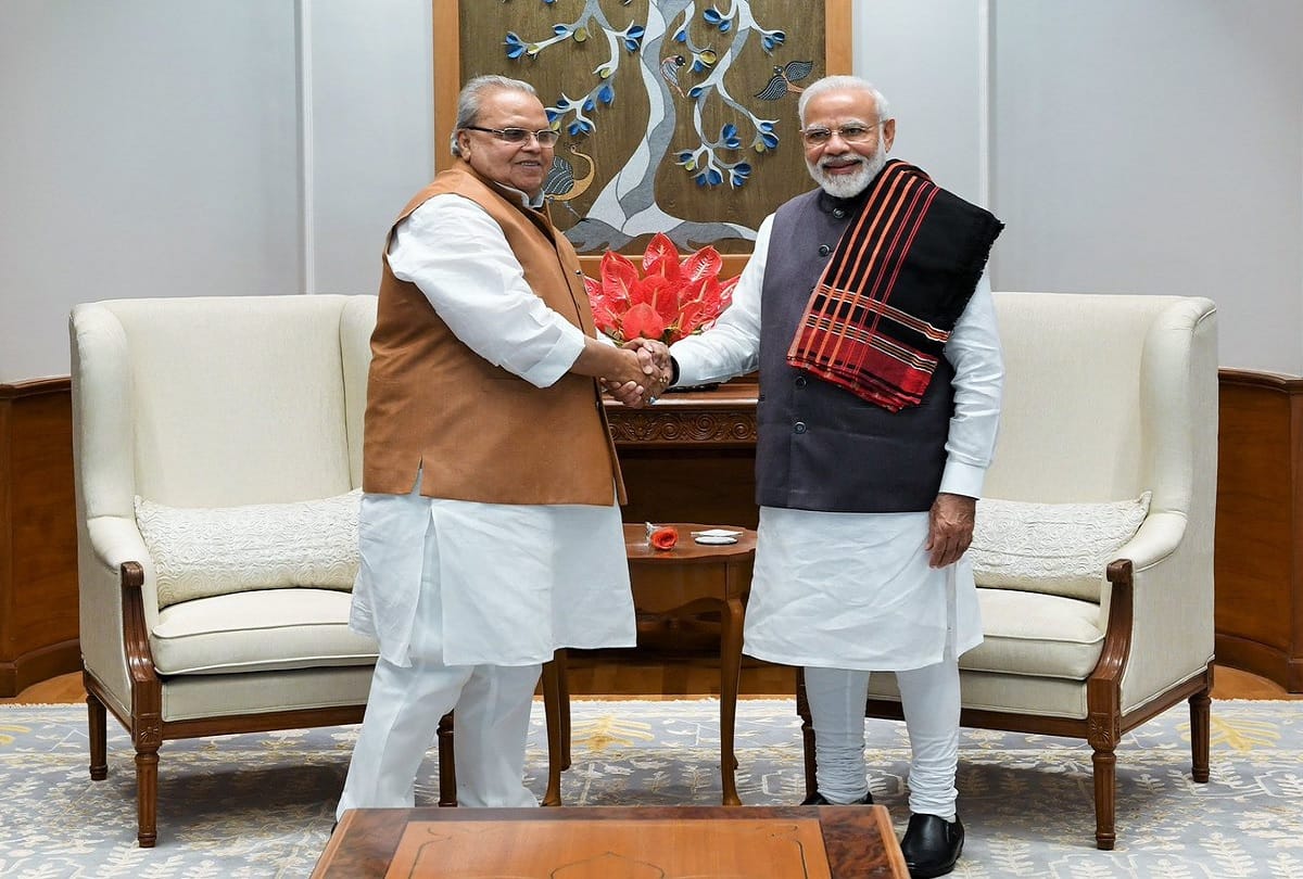 Satyapal Malik met PM Modi after he was appointed Governor of Goa