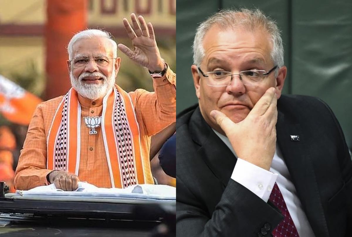 Australian pm Scott Morrison invite Indian cricket fans for t20 world cup pm modi reacts