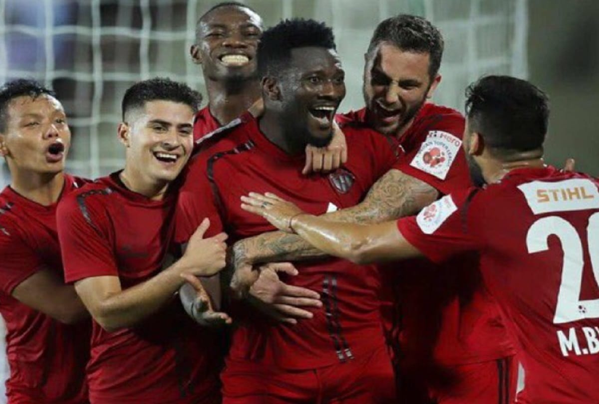 North east united fc defeated Odisha fc in indian super league 2019