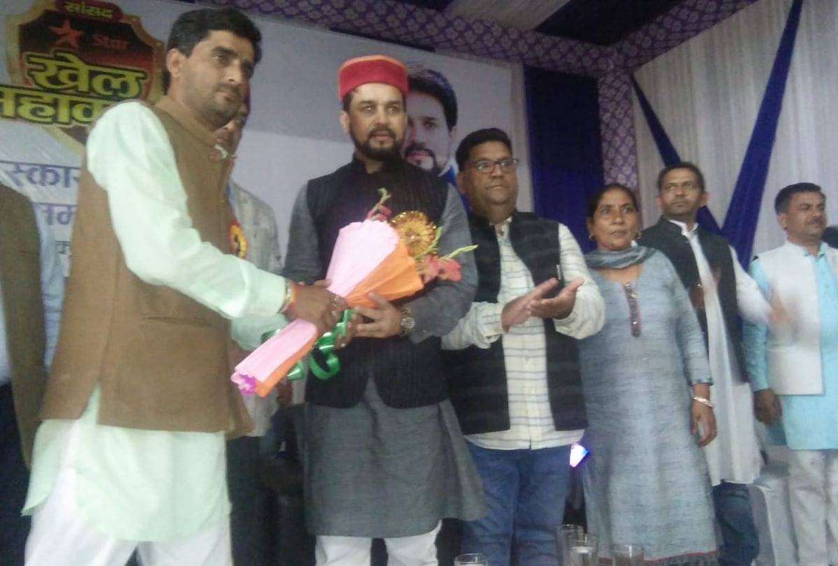 MoS Finance and Corporate Affairs Anurag Thakur Targets sports minister Govind Thakur
