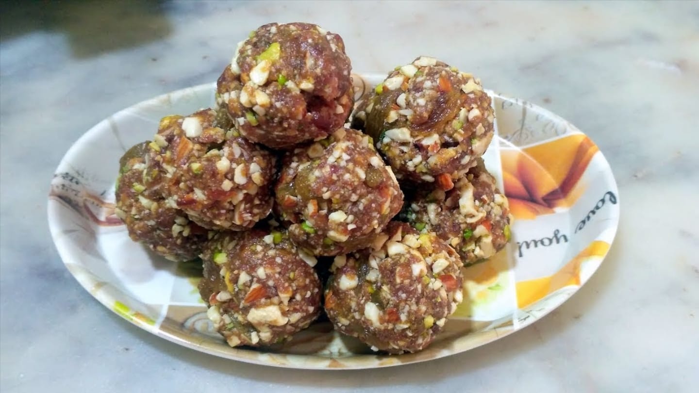 Diwali 2019 recipe of dry fruits panchmeva laddu