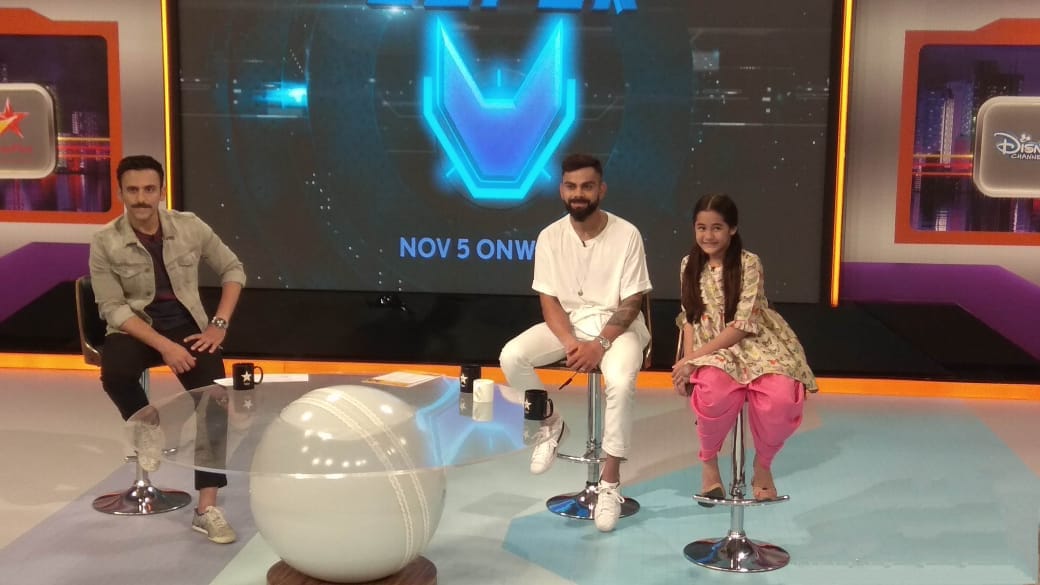 Virat Kohli said his father is superhero for him during Super V launching