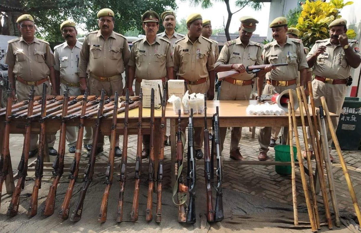Riot control rehearsal at every police station