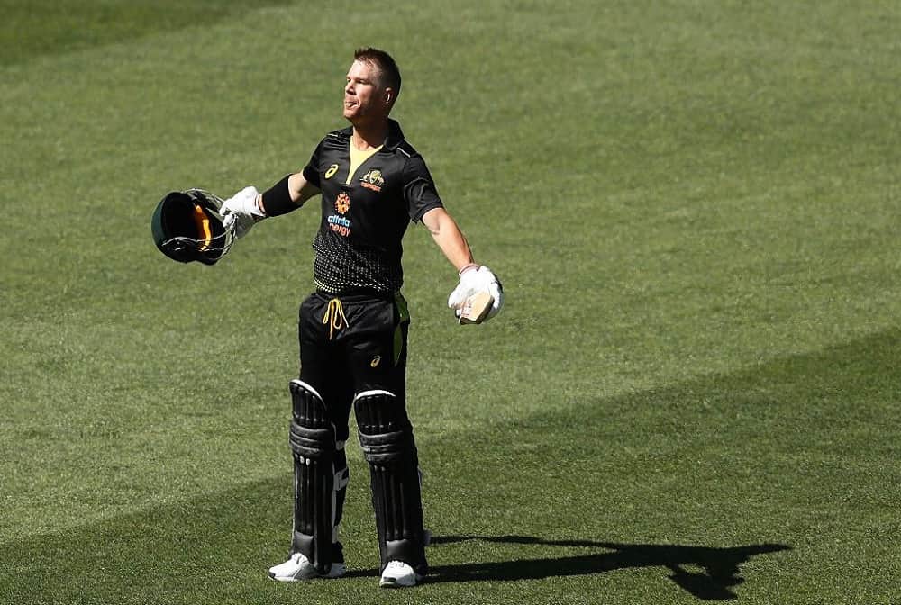 david warner hit his first t20 international century on his birthday at Adelaide