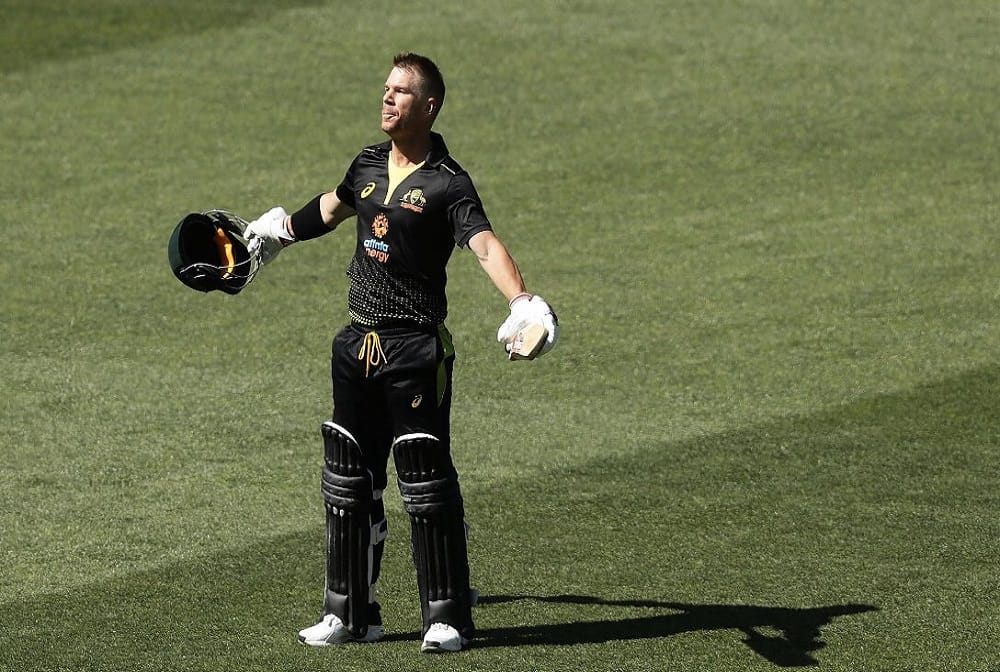 david warner hit his first t20 international century on his birthday at Adelaide