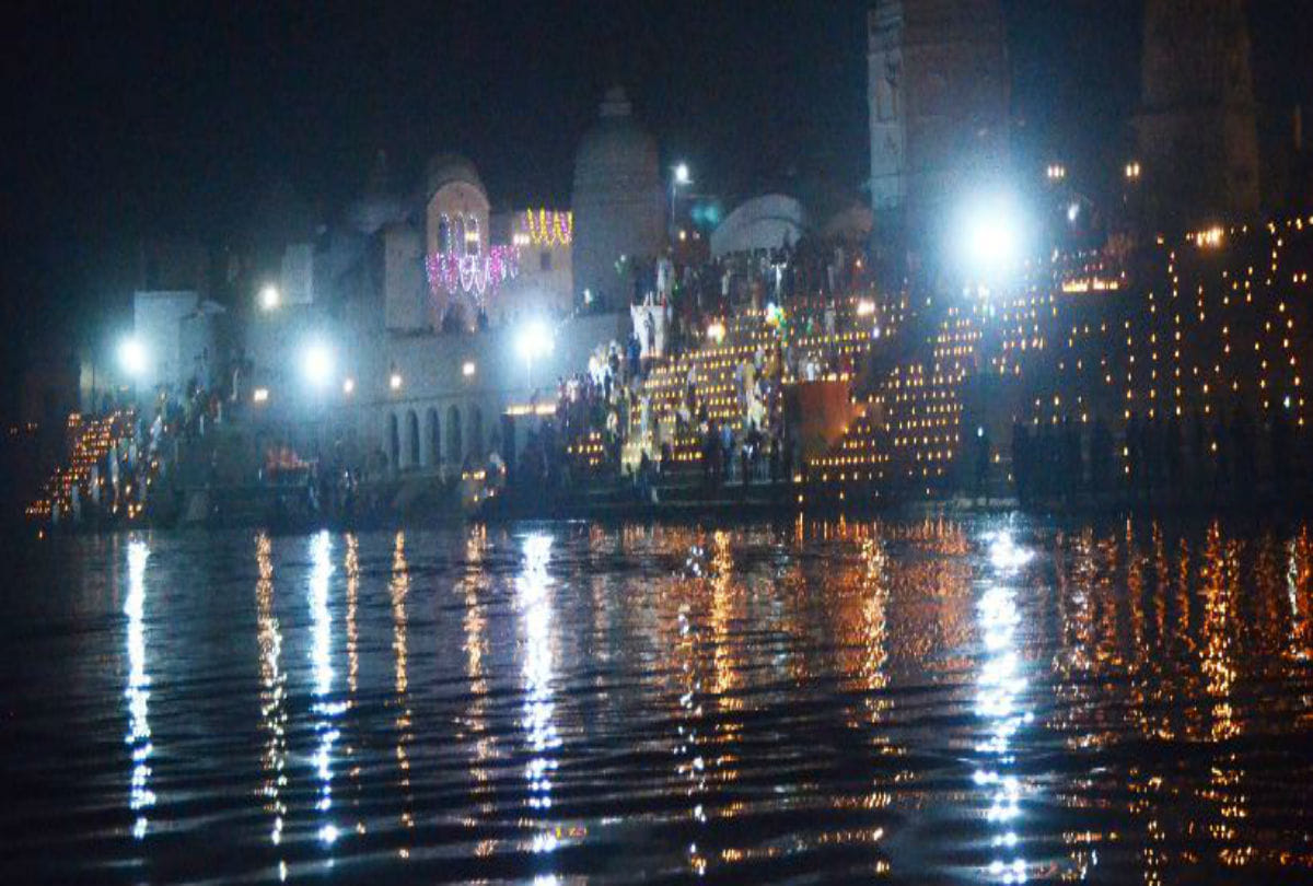 Diwali Celebration on Yamuna Ghat In bateshwar agra