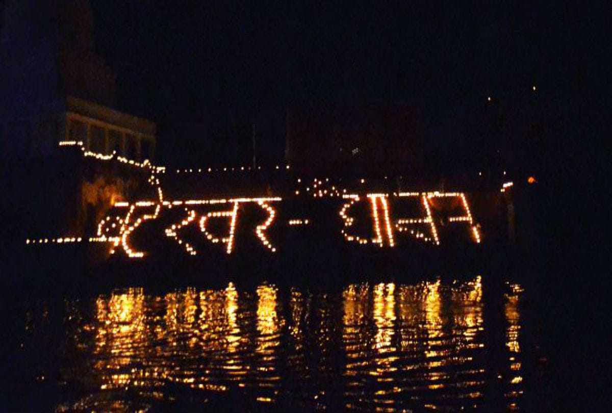 Diwali Celebration on Yamuna Ghat In bateshwar agra
