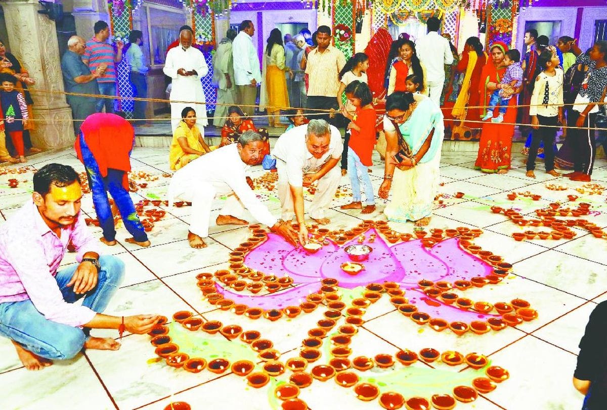 Diwali 2019 celebrations in mathura vrindavan