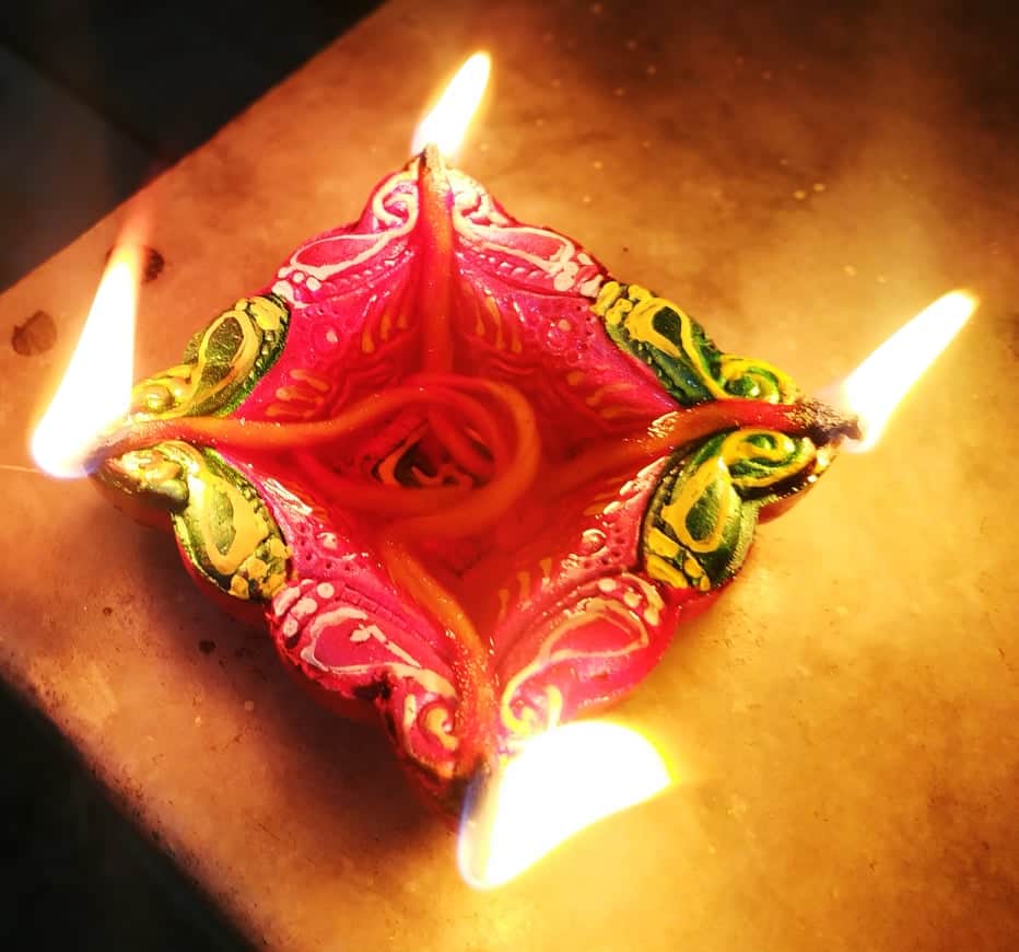 Arrival of Mahalaxmi with Dhan Kubera, opening of Panchdeep mahaparva