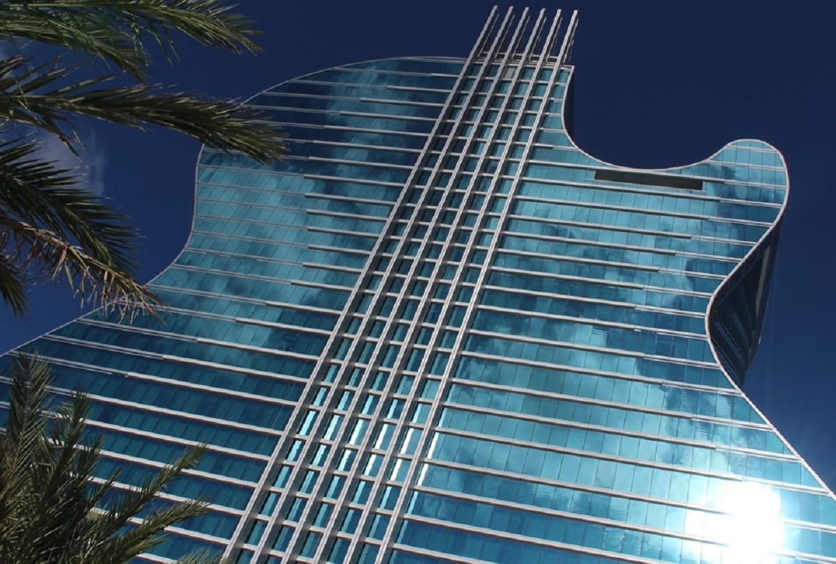 Guitar Hotel in Hollywood where one night fare is about 70 thousand rupees