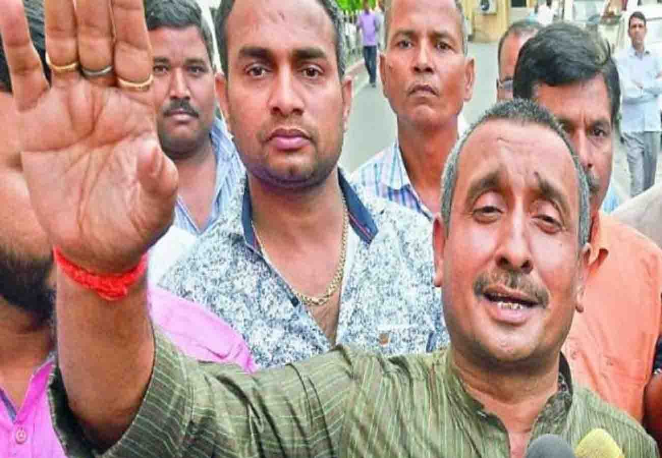 accused of Unnao misdeed case MLA Kuldeep Sengar younger brother Manoj died in delhi