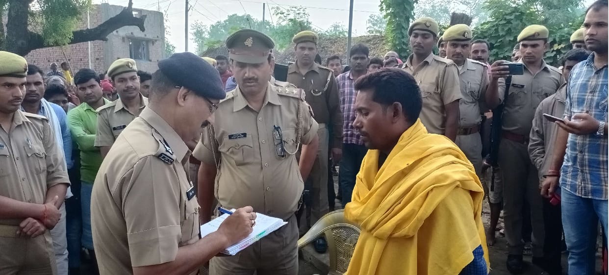 Woman shot in ballia sleeping with husband