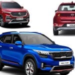 Kia Seltos, MG Hector, Hyundai Venue