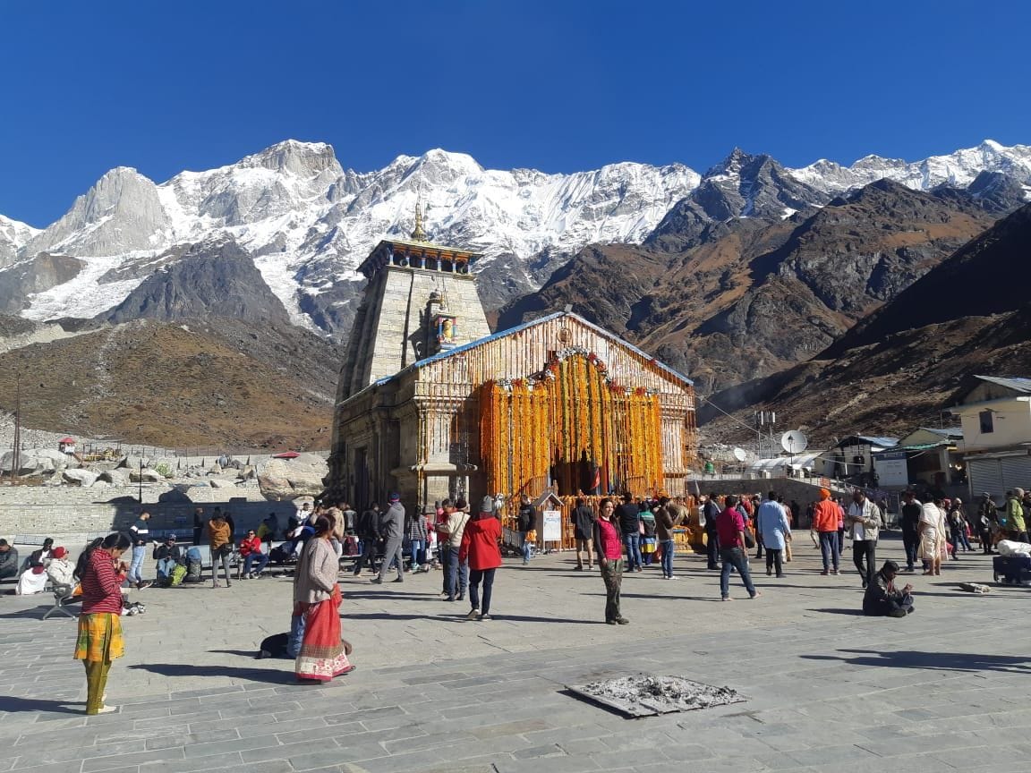 Today Kedarnath's courts will be closed for winter