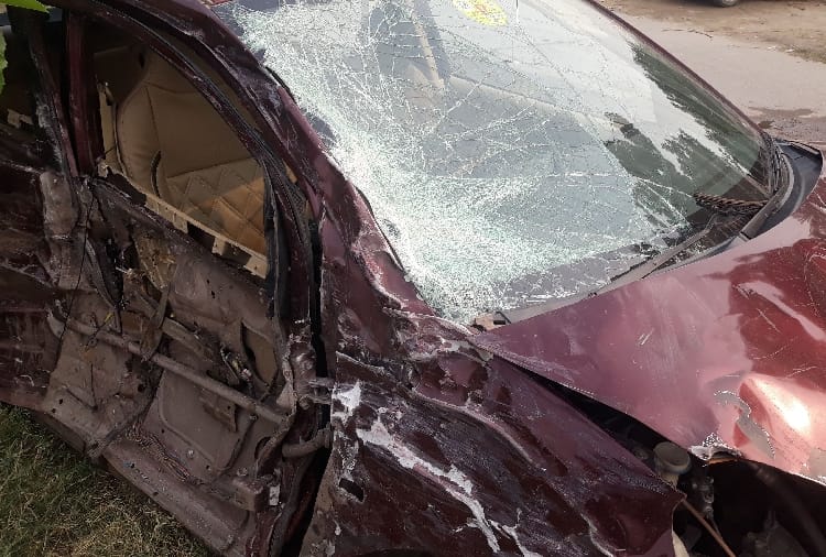 Two friends died in a road accident in Panipat