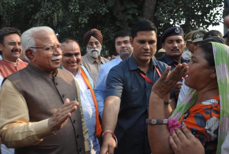 CM Manohar Lal said, giving clean and stable government is our agenda