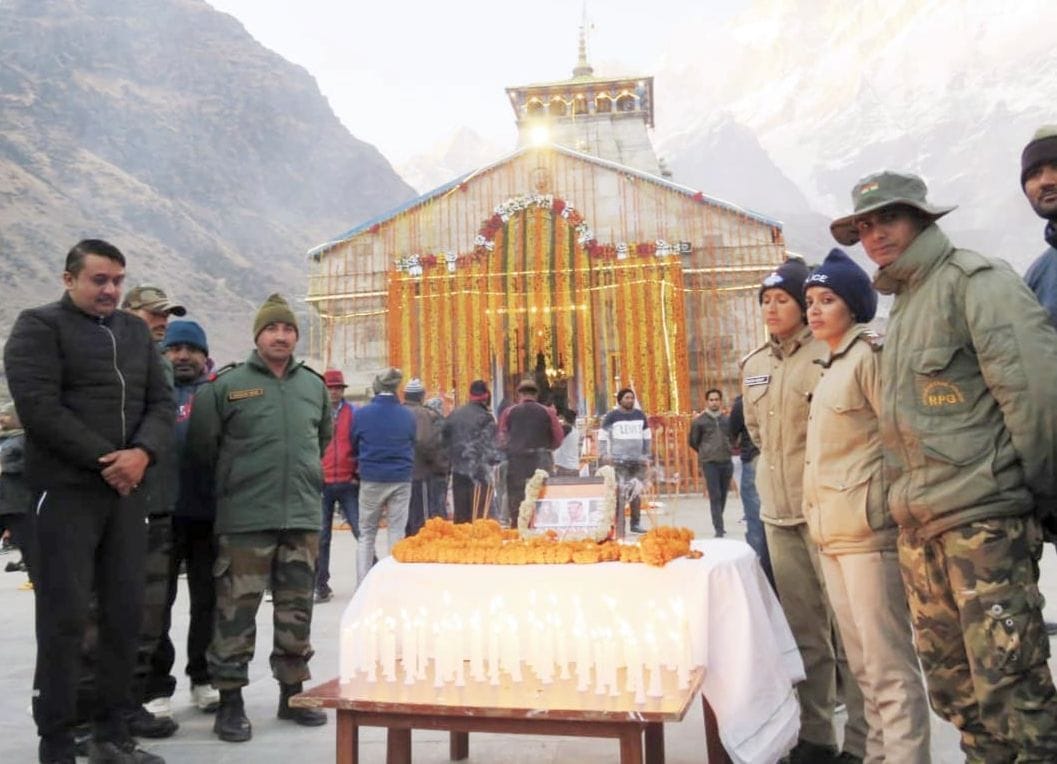 Tributes paid to the police personnel killed in the accident