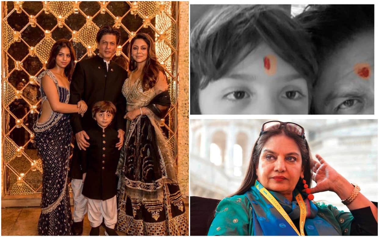Shah Rukh Khan Gets Trolled After Wearing Tilak Shabana Azmi hits back with a befitting reply