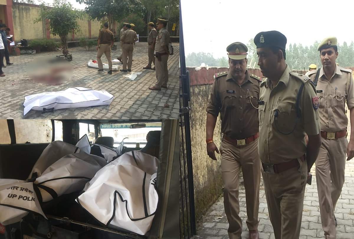 moradabad priest and one other killed by unknown criminals police force deployed