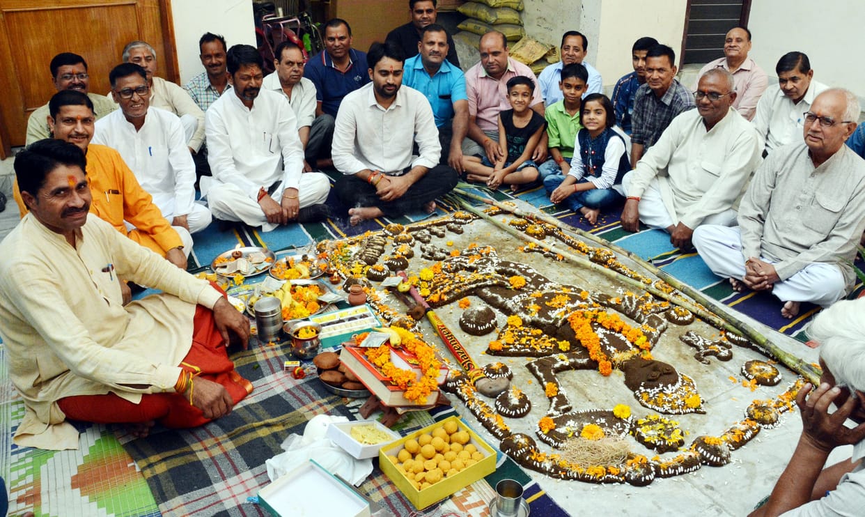 Govardhan Puja in Sarwat